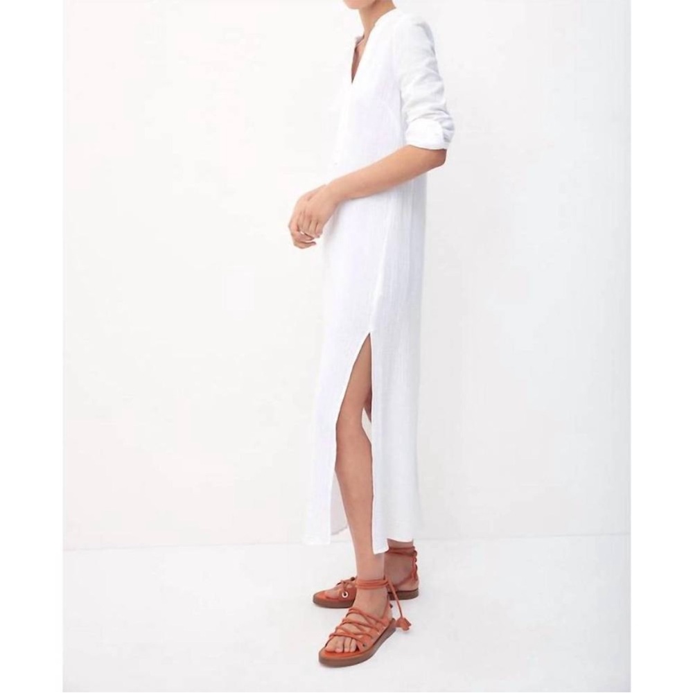 NWT Bird & Knoll Frieda dress (sold out!) Elegant White Maxi Dress